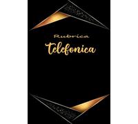 Rubrica Telefonica: Registro di Contatti per Famiglia e Amici con Indice Alfabetico A-Z