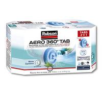 Rubson AERO 360° - Ricariche in pastiglie fragranza fonte di freschezza, ricariche per assorbimento dell’umidità, ultra assorbenti e anti odore, ricarica per deumidificatore, 4 x 450 g