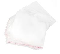 RUBY Buste trasparenti in cellophane con chiusura adesiva, 200 pezzi, 24 x 24 cm