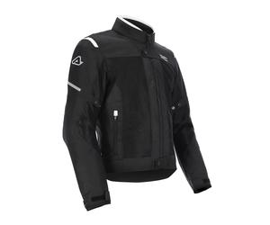 RUBY JACKET CE ON ROAD BIANCO NERO TAGLIA XL GIACCA MOTO ESTIVA IMPERMEABILE