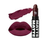 Ruby Kisses Lipstick Matte Finish Long-Lasting Highly Pigmented Smooth Apply Full Coverage Lip Color Makeup (Berry Bossy)
