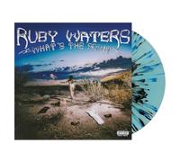 Ruby Waters What's The Point Light Blue Splatter (Vinyl LP)