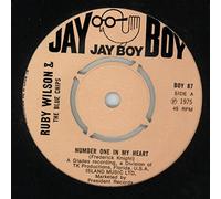 RUBY WILSON & BLUE CHIPS - number one in my heart 45 rpm single