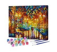 Rubye® Dipingere con i Numeri (Parco Romantico) - Pittura di Numero Kit - Per Adulti e Bambini - 40 cm x 50 cm [Senza Cornice]