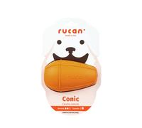 RUCAN - Conic | Giocattolo ricaricabile congelabile per cani in gomma naturale | Diverse durezza e dimensioni | Riduce l'ansia | Ideale per l'intrattenimento e la salute dei cani | Durezza media,