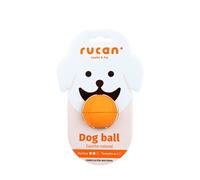 RUCAN - Dog Ball | Palla multifunzionale per cani | ricaricabile e aromatizzata | gomma naturale | gioco interattivo e sano | ideale per tutte le dimensioni e razze (durezza media, piccola dimensione)