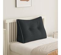 Rucener Grande cuscino triangolare per la schiena, cuscino per divano, testiera alta, schienale alto, perfetto come cuscino per guardare la TV e la lettura, colore grigio elegante, 80 cm
