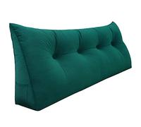 Rucener Schienale Letto Triangolari Cuscino Letto Schiena Schienale Testata Letto Divano Cuscino Lettura Il Perfetto Cuscino perLettura Regalo per la festa del papà Ciano 120CM