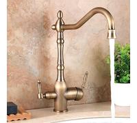 RUCETTO CUSCINE CON SISTEMA DI OSMOSI - Tocca Dual Hand -Hand vintage per acqua potabile fredda calda ideale per l'uso della casa e del ristorante LWX