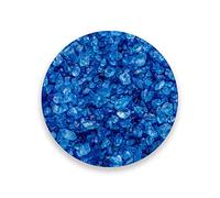 Ruchen - Set di sottobicchieri assorbenti in ceramica con cristalli di ghiaccio blu, Ceramica, come da immagine, 1 pezzo