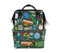 Ruchen - Zaino per pannolini, ad alta capacità, 40 cm