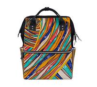 Ruchen - Zaino per pannolini, ad alta capacità, 40 cm