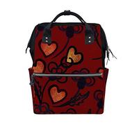 Ruchen - Zaino per pannolini, ad alta capacità, 40 cm