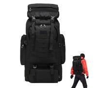 Ruck Backpack | Waterproof Heavy Duty Hunting Backpacks For Men 80L - Space Efficient Comfortable Back Pad, Army Bugout Bag Backpacks For Camping, Hunting, And Backpacking