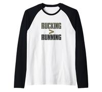 Rucking più Grande della Corsa Maglia con Maniche Raglan