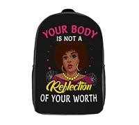 Rucksack Citazione Del Femminismo Femminista Backpack L'Uso Quotidiano Zaino Università Vintage Zainetto Per Studenti, Adulti, Trekking, 43X32X14Cm