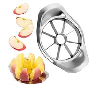 RUCUDIM Affettatrice per mele in acciaio inox 3 in 1, Taglia Mele, Affetta Mela, Acciaio Inossidabile Taglia Mele per Fai-Da-Te, Frutta, Verdura, Patate