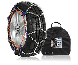 RUD 4716134 Catene da Neve Classic Rudmatic Montaggio con Staffa, Set di 2, 0755