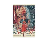 Rudd Twin Peaks Fire Walk With Me 1992 - Poster da parete, stile retrò, estetico per la stanza e l'ufficio, 50 x 75 cm