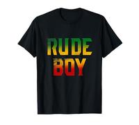 Rude Boy Rasta Reggae Abbigliamento Tee Shirt Jamaica Roots Maglietta