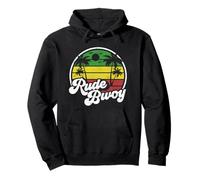 Rude Bwoy Vintage Jamaica Reggae Giamaicano Boy Retro Regalo Felpa con Cappuccio
