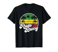 Rude Bwoy Vintage Jamaica Reggae Giamaicano Boy Retro Regalo Maglietta