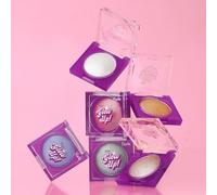 Rude Cosmetics - The Glow Up! Diamond Highlighter - 6 Colors Silver Aura - 5g