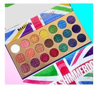Rude Cosmetics - United Shimmerdom - 21 Shimmer Eyeshadow Palette 25.2g
