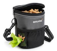 Rudelkönig Borsa addestramento cane - Sacchetto addestramento cane pratica e multifunzionale - Porta premi per cani - Marsupio addestramento cani per allenamento