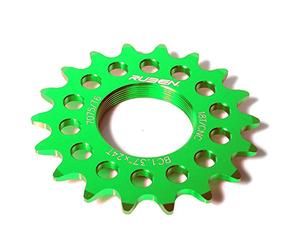Ruder Bern Fixie - Pignone a 14 denti, colore: Verde