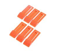 RUDFUZ 6 pezzi di fissaggio per pinne per tavola da surf, perno di base, clip per pinne per spartiacque, accessorio essenziale per attrezzatura da surf, fibbia di ricambio per dispositivi a pinna di