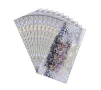 Rudiaoa 10 Pz Nastro Richiamo Pesca Riflettente Pesci Adesivi Olographics Pellicola Adesiva Pelle Pesce Artificiale Jig Pelle Pesce Artificiale Jig Fai da Te