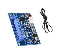 Rudiaoa 12V 24V 4A Controllo della Temperatura Ventola 2/3/4 Cavo Modulo Regolazione velocità del Telaio Termostato Governatore Regolatore Sensoriale Regolabile