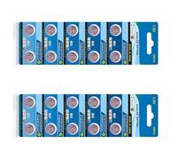 Rudiaoa 20/10pack Long Duratura LR44 AG13 Pulsanti per Celle Celle Alcaline Batterie A Cella per Giocattolo Elettronico E
