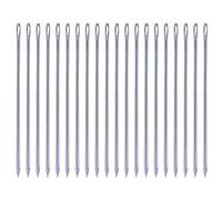 Rudiaoa 20 Ago A Cruna per Cucire A Mano Cucito in Metallo Artigianato in Pelle Accessori Ricamo Regali La Festa della Mamma Ago da Ricamo Cruna