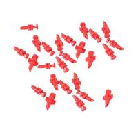 Rudiaoa 25Pcs Ugello Spruzzatore Per Mister Clonazione Macchina Hydroponi Misting Ugello Giardino Spruzzo Acqua Spruzzatore Spruzzatore Sprayer Filo Sprinkler Regolatore Tubo Irrigazione Tubo Goccia