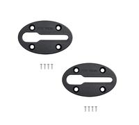 Rudiaoa 2set Kayak Slide Track Rails Staffa Accessori per Kayak Mount Track Porta Canna da Pesca Base Montaggio Rack Facile Usare per Porta Canna Pesca