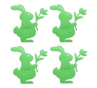 Rudiaoa 4pcs fiore Posate Sacchetto di Pasqua Coltelli Forchetta Holder Tessuto Non Tessuto Stoviglie Organizzatori Casa Decorazioni Della Tavola Forchetta Coltelli Holder