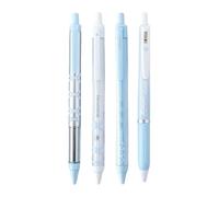 Rudiaoa 4Pcs Ribbon Gel Pen Punta 0.5MM Quick Dry Penna retrattile Scuola Forniture per Ufficio Per Studenti Adulti Scrittura Penne Diario