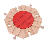 Rudiaoa Accessori per Binari Ferroviari in Legno Giradischi Ferroviario A 8 Regalo Bambini Compatibili con Accessori Binari Ferroviari in Legno Marca Major