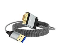 Rudiaoa Adattatori di VGA degli universali video con i materiali del PVC delle installazioni dell'uscita delle interfacce USB3.0 1920x1080