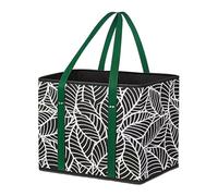 Rudiaoa Borsa da Picnic in Tessuto Non per Cestino della Spesa Pieghevole Salvaspazio con Maniglia Trasporto Supermercato Borsa da Picnic in Non Stoccaggio All'aperto