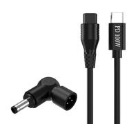 Rudiaoa Cavo Ricarica da USB C A 3 Pin da 100 W con Tecnologia Attivazione PD100W per Laptop Monitor Cavo Ricarica Router L'elettronica