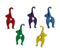 Rudiaoa Clip A Forma Chip Sigillante per Sacchetti Dolcetti Animali Domestici Conservazione degli Alimenti Accessori Pratici Elementi Fissaggio A Tema Animale Elementi Fissaggio