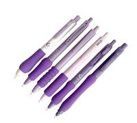 Rudiaoa Confezione da 6 penne gel retrattili con punta da 0,5 mm, ad asciugatura rapida, scrittura fluida, per studenti e adulti, per annotare il diario ad asciugatura rapida