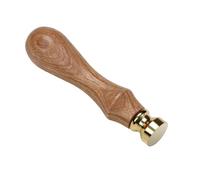 Rudiaoa Craft Stamp Head And Wood Handle Set Unfinished Head for Seal Card Envelope Scrapbook Journal Craft Embellishment Blank