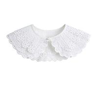 Rudiaoa Donna Pizzo Colletto Falso Multistrato Cavo Collare Finto Cravatta Accessori Estivi Decorazione Squisita Colletti Staccabili Per Le Donne Ricamati