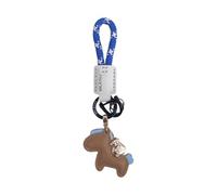 Rudiaoa Elegante portachiavi in pelle colorato a forma di cavallo portachiavi elegante portachiavi per auto ciondolo accessori per uomini e donne coppia regalo portachiavi, II, JJ