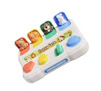 Rudiaoa Fun Cartoon Activity Toy for Toddler Early Learning with Popping Animals Encouraging Cause And Effect Educational Educational