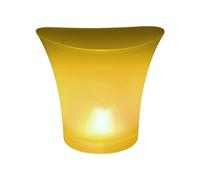 Rudiaoa LED Ice Bucket Luminescent Glowing Kegs Champagne Buckets Cocktails Beer And Refreshing Drinks LED Ice Kegs